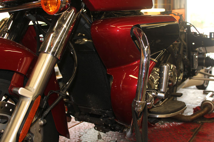 Name:  Lower fairing clear coated and reinstalled.jpg
Views: 173
Size:  115.6 KB